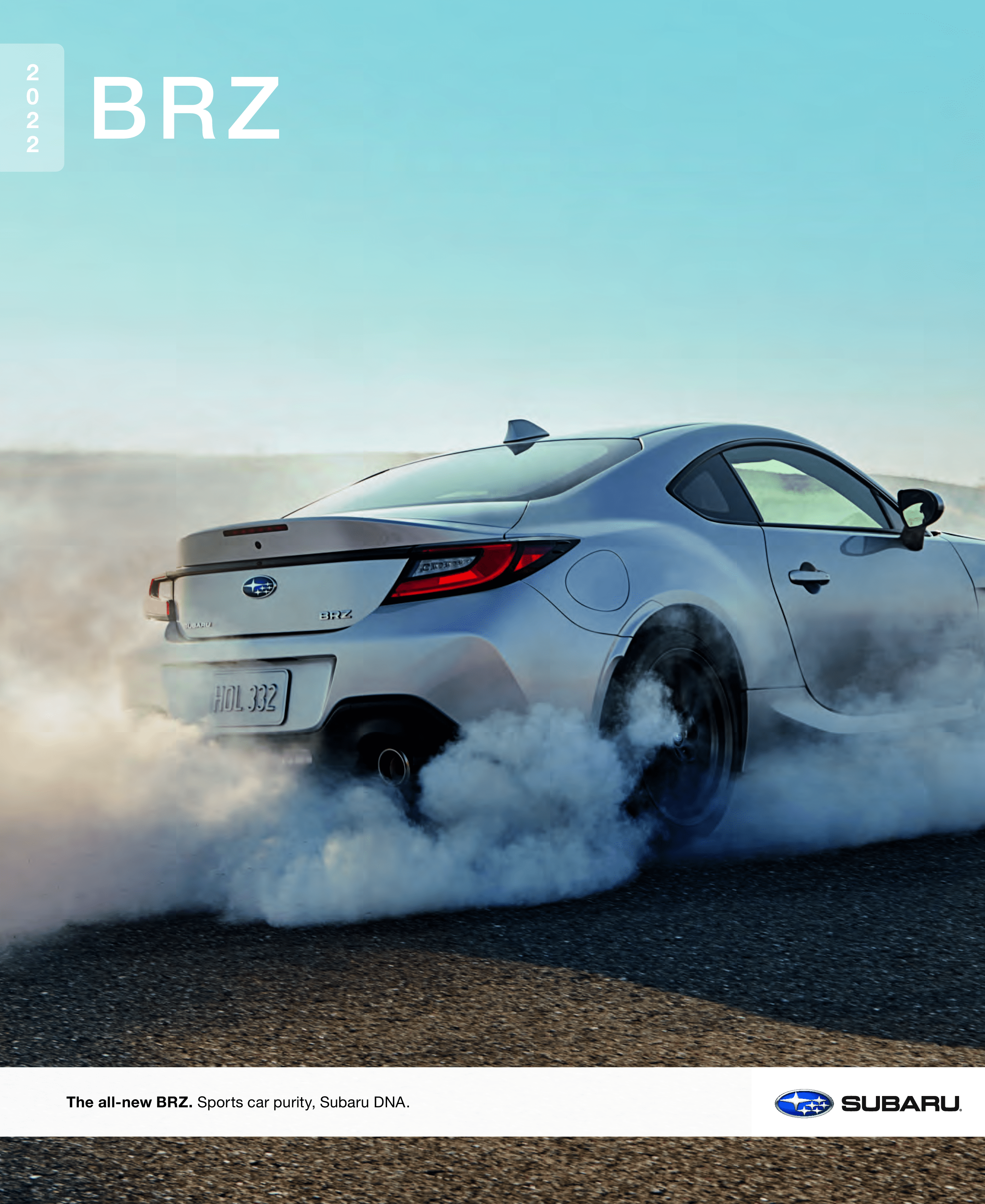 2022 BRZ image with link to brochure.
