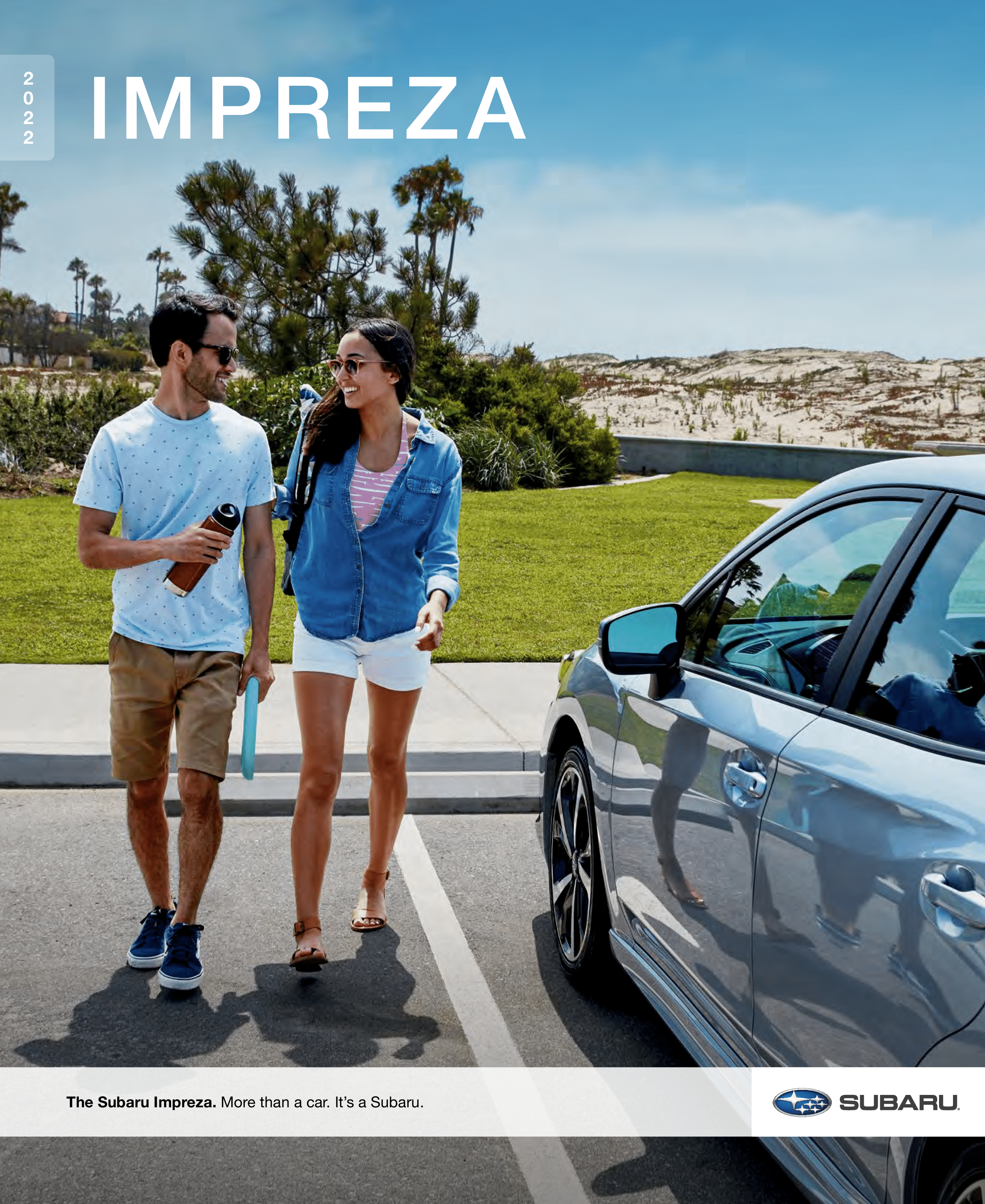 2022 Impreza image with link to brochure.
